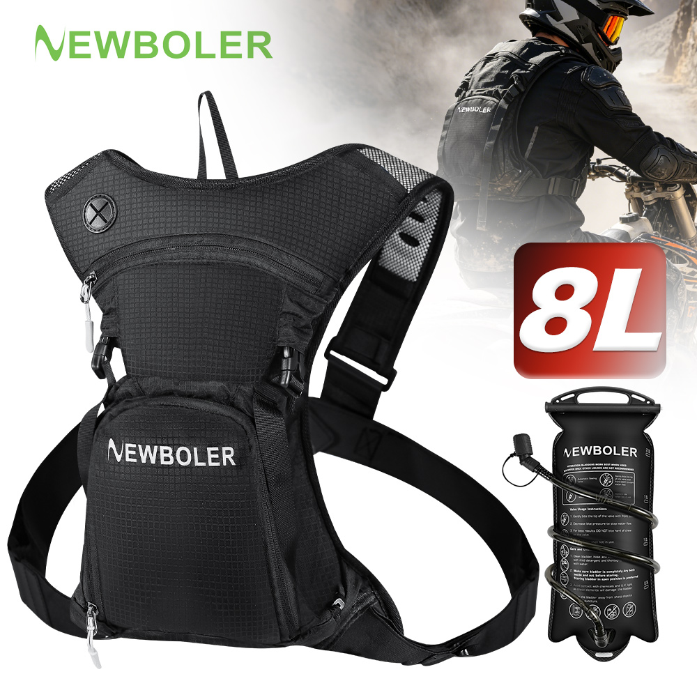 Cycling Gear Organizer Bag - NEWBOLER 8L กระเป๋าใส่น้ำสำหรับขี่มอเตอร์ไซค์ MTB ออฟโรด โมโตครอส