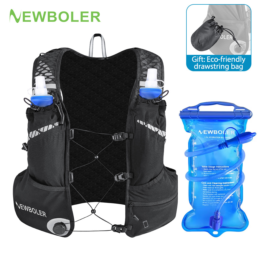 Cycling Gear Organizer Bag - กระเป๋าเป้สะพายหลังแบบระบายอากาศ 8 ลิตร สำหรับวิ่งเทรล มาราธอน ปั่นจักรยาน