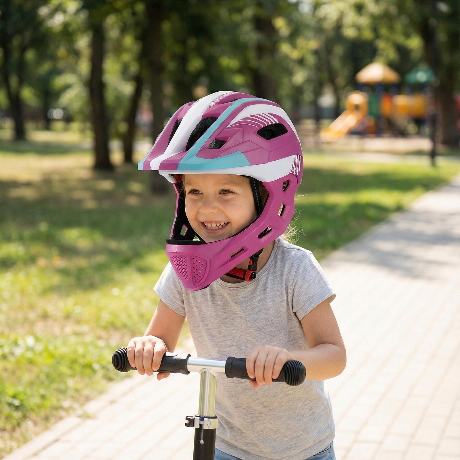 หมวกกันน็อคแบบเต็มหน้าสำหรับเด - Cycling Gear For Beginners บทวิจารณ์และราคา