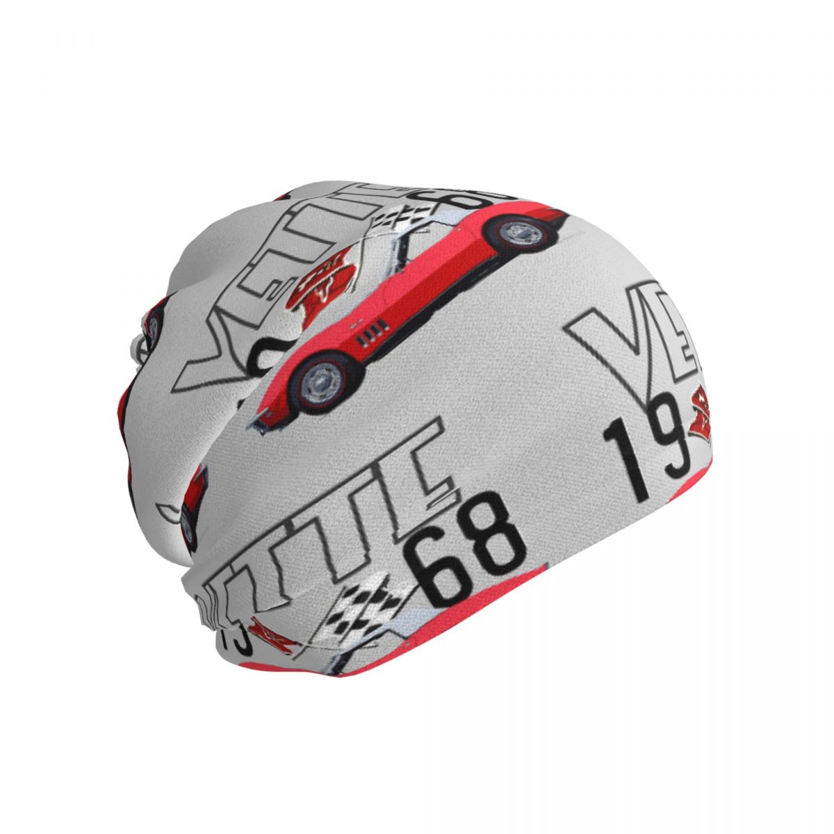 ผ้าพันคอพิมพ์ลายรถคลาสสิก Red  - Cycling Headwear บทวิจารณ์และราคา