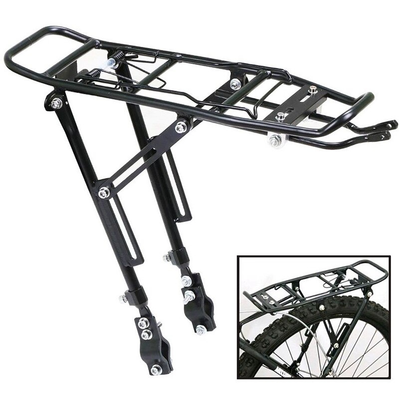 1PC Alloy ด้านหลังจักรยาน Rack - Cycling Gear Organizer Bag บทวิจารณ์และราคา