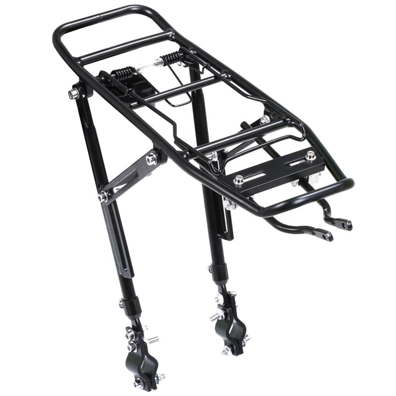 1PC Alloy ด้านหลังจักรยาน Rack - Cycling Gear Organizer Bag บทวิจารณ์และราคา