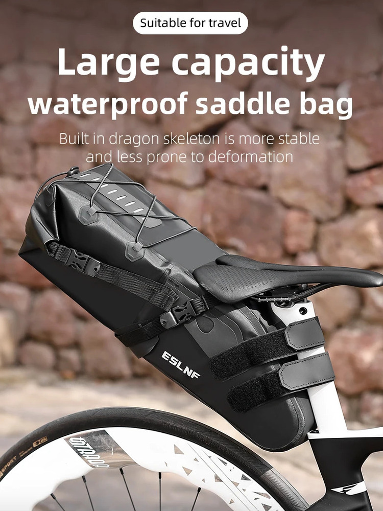 กระเป๋าจักรยานสะท้อนแสงกันน้ำ  - Cycling Gear Organizer Bag บทวิจารณ์และราคา