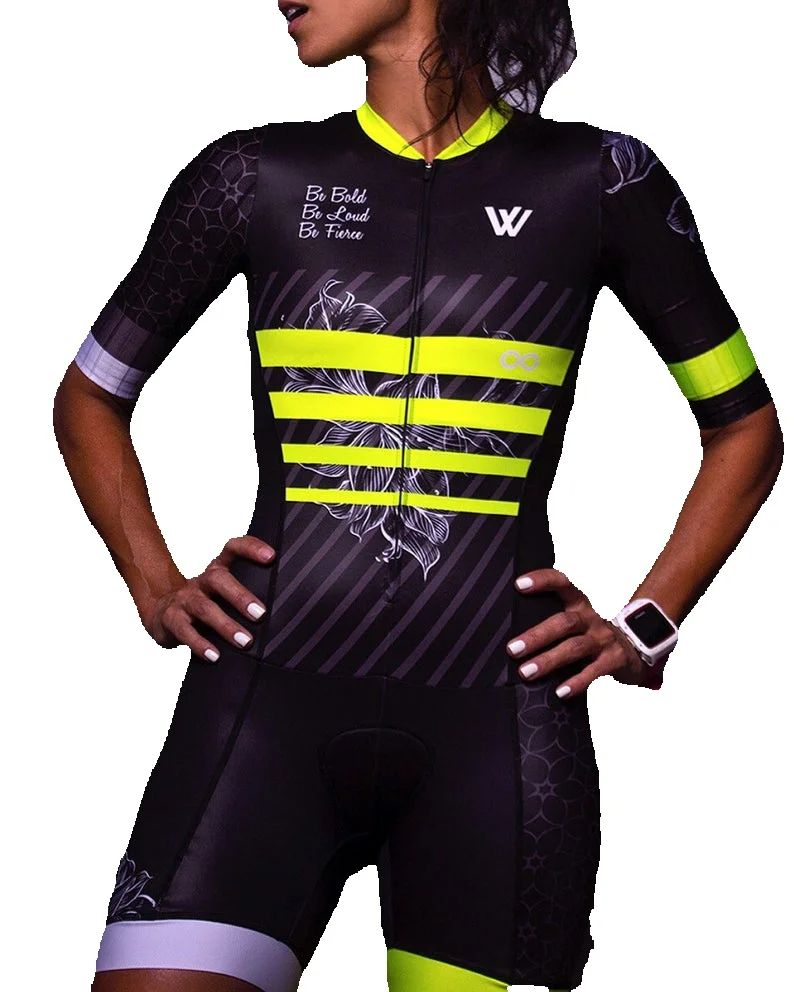 ผู้หญิงชุดไตรกีฬาเสื้อผ้าขี่จั - Triathlon Cycling Kit บทวิจารณ์และราคา