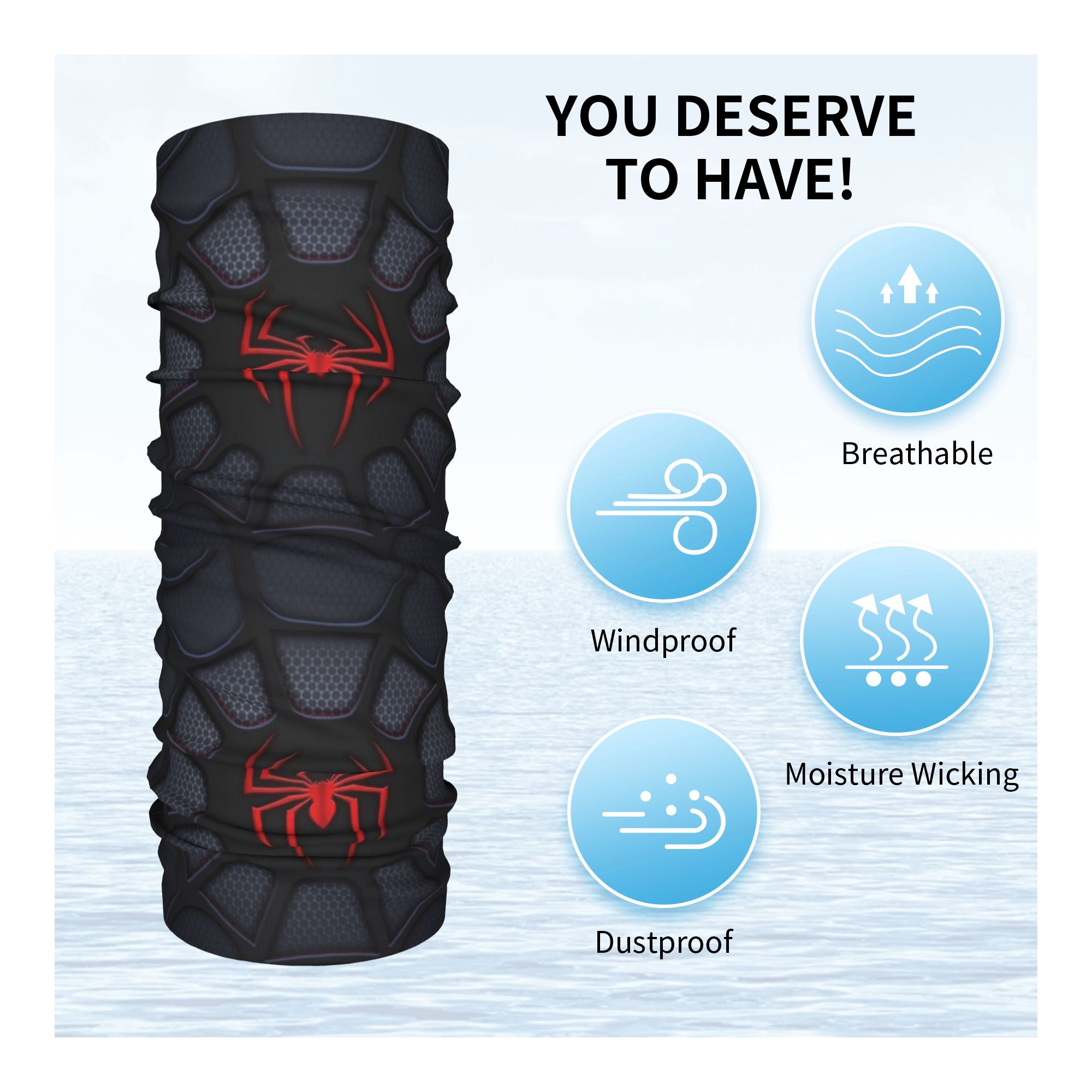 ผ้าคาดศีรษะและผ้าพันคอแบบหลอดล - Cycling Headwear บทวิจารณ์และราคา