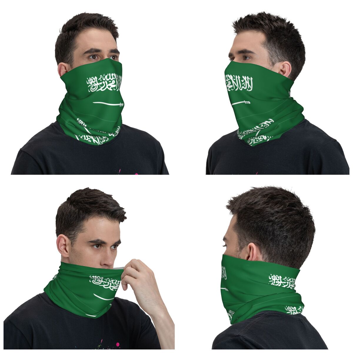 ซาอุดีอาระเบีย Flag ผ้าพันคอผ้ - Cycling Headwear บทวิจารณ์และราคา