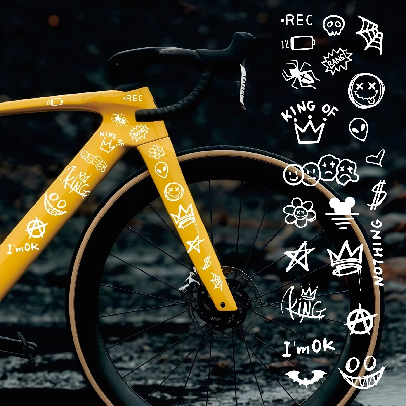 ชุดสติ๊กเกอร์ตกแต่งลายกราฟฟิตี - Cycling Gear Organizer Bag บทวิจารณ์และราคา