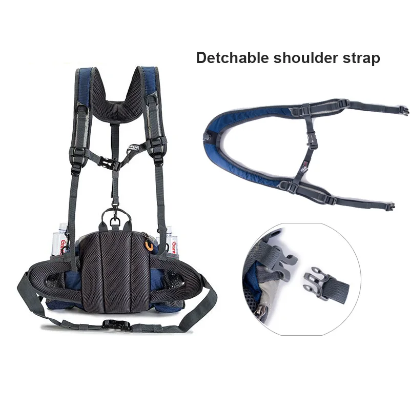 กีฬากลางแจ้งเอวกระเป๋าเดินป่าข - Cycling Gear Organizer Bag บทวิจารณ์และราคา