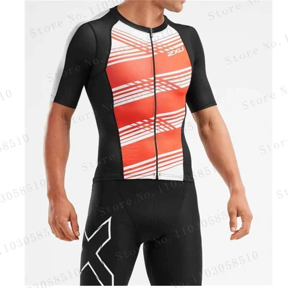 Zxuful สีดําสีขาวชุดไตรกีฬาผู้ - Triathlon Cycling Kit บทวิจารณ์และราคา