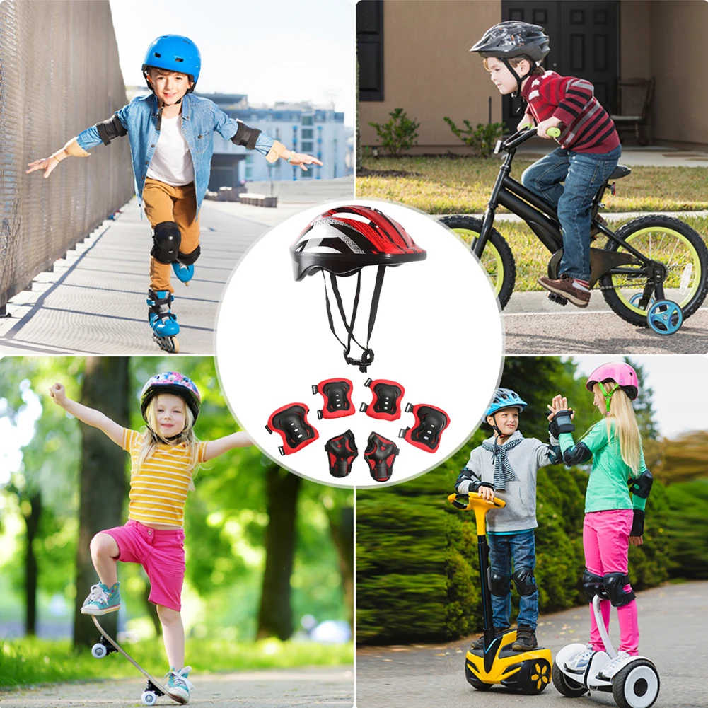 ชุดอุปกรณ์ป้องกันสำหรับกีฬาจัก - Cycling Gear Kids บทวิจารณ์และราคา
