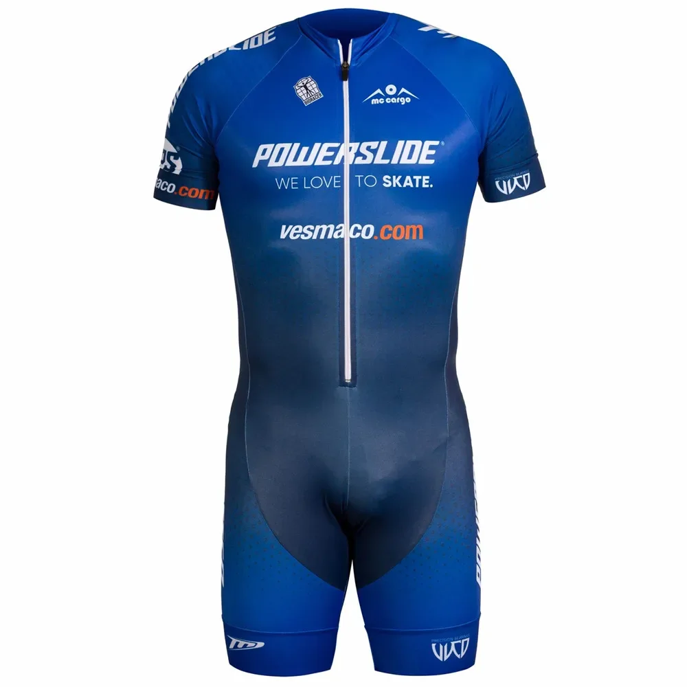 Custom made Powerslide ทีม Tri - Triathlon Cycling Kit บทวิจารณ์และราคา