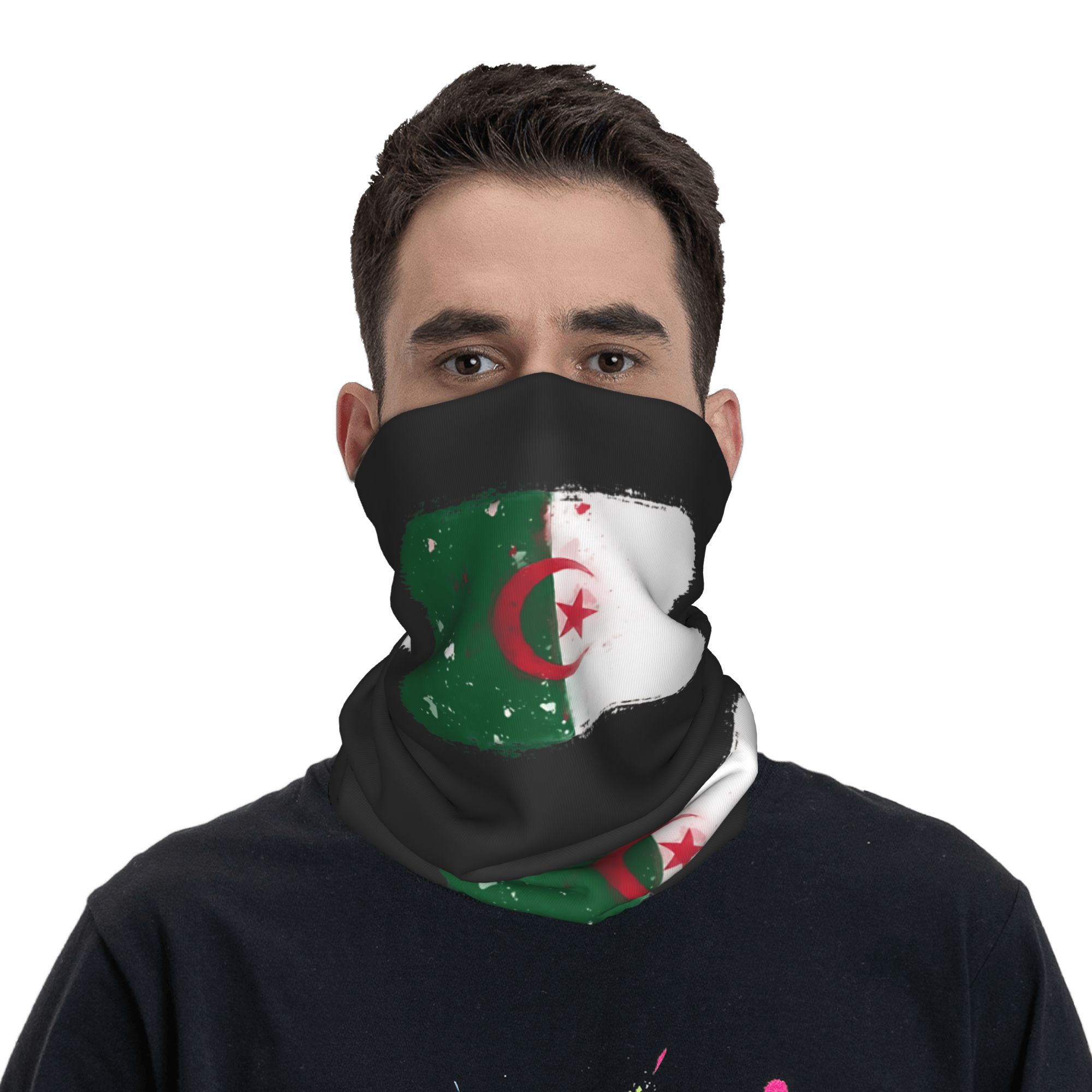 ผ้าบัลลาคลาวาลายธงชาติแอลจีเรี - Cycling Headwear บทวิจารณ์และราคา